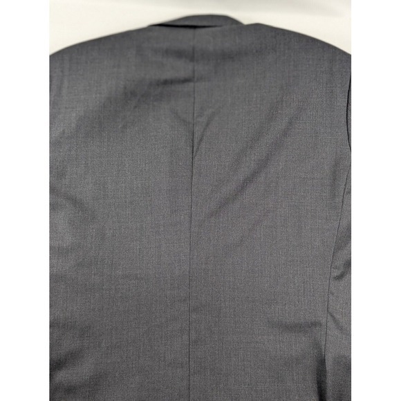 Peter Millar Gray Wool Blazer Size 48R Sport Coat Jacket Mens 2‎ Button - Picture 14 of 16
